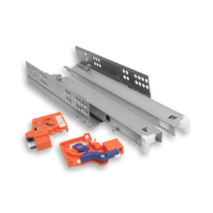 DTC FULL EXTENSION SLIDE WITH SOFT CLOSE AND CLIP