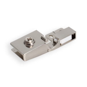 SATINATED TOP GLASS DOOR HINGE