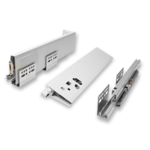 DTC FULL EXT. DOUBLE WALL DRAWER GREY SOFT CLOSE FOR 50 KG