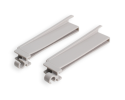 DTC ACRYLIC FRONT / REAR HIGH SUPPORT FOR SQUARE RAILS