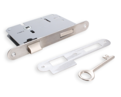 FECHADURA DE INOX REDONDA