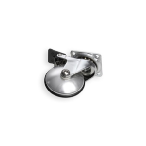 ALUMINUM CASTOR WITH BRAKE