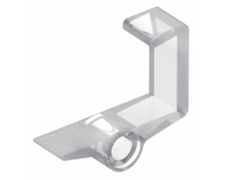 SUPORTE DE PRATELEIRA TRANSPARENTE
