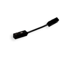 FICHA COM CABO PARA LIGAÇÃO ENTRE CALHAS X28 COM ANGULO