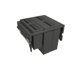 BALDE FIXAÇÃO A PORTA COM AMORTECEDOR